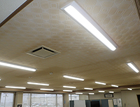 長岡工場LED照明器具取替工事